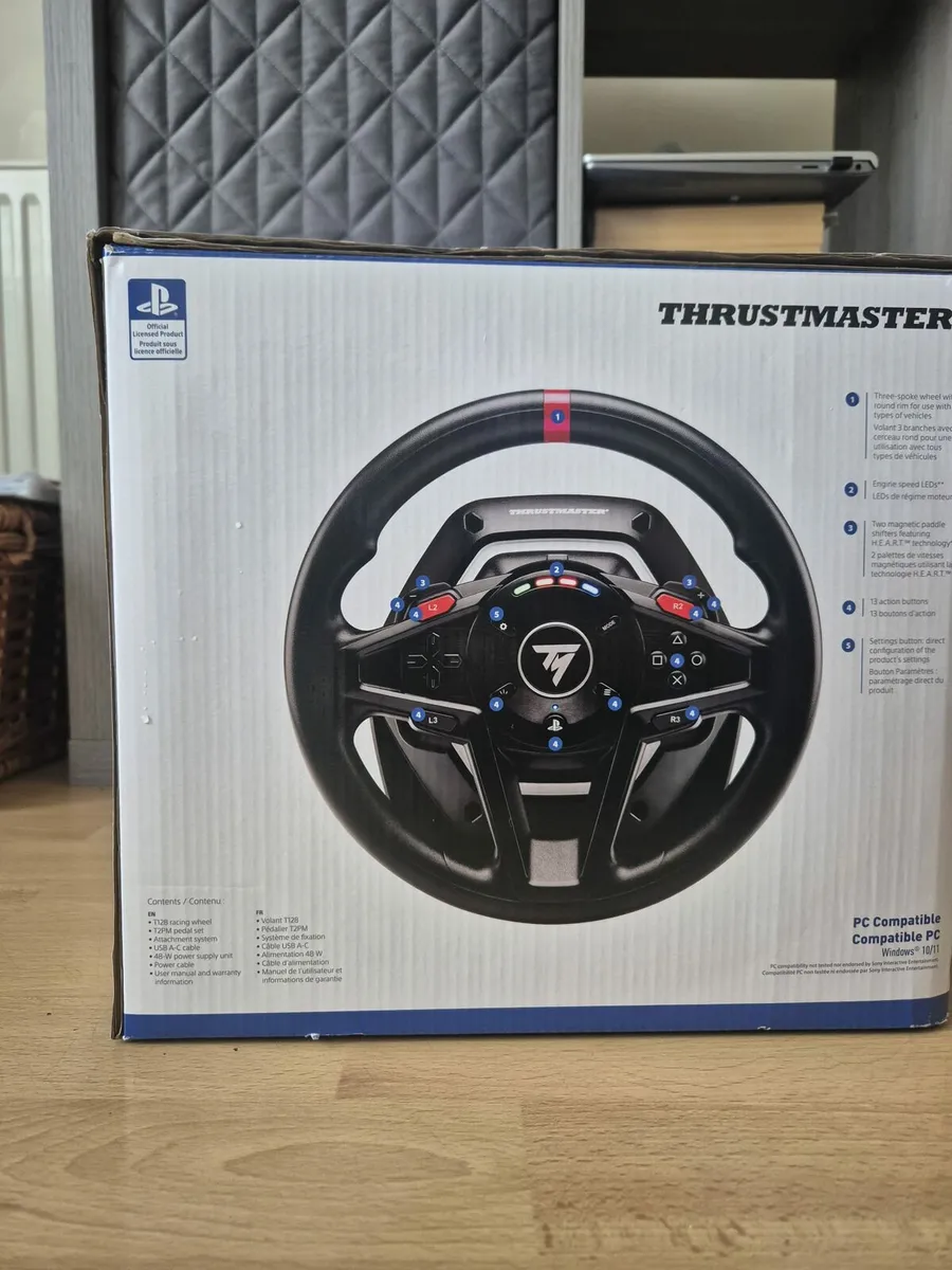 ThrustMaster PS5 steering wheel