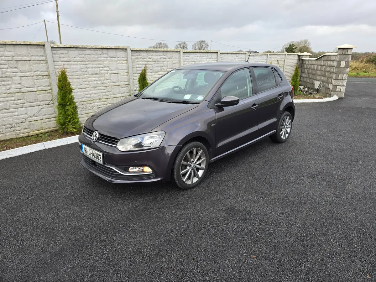 161 Vw Polo 1.0 Petrol Lounge Spec New Nct - Image 1