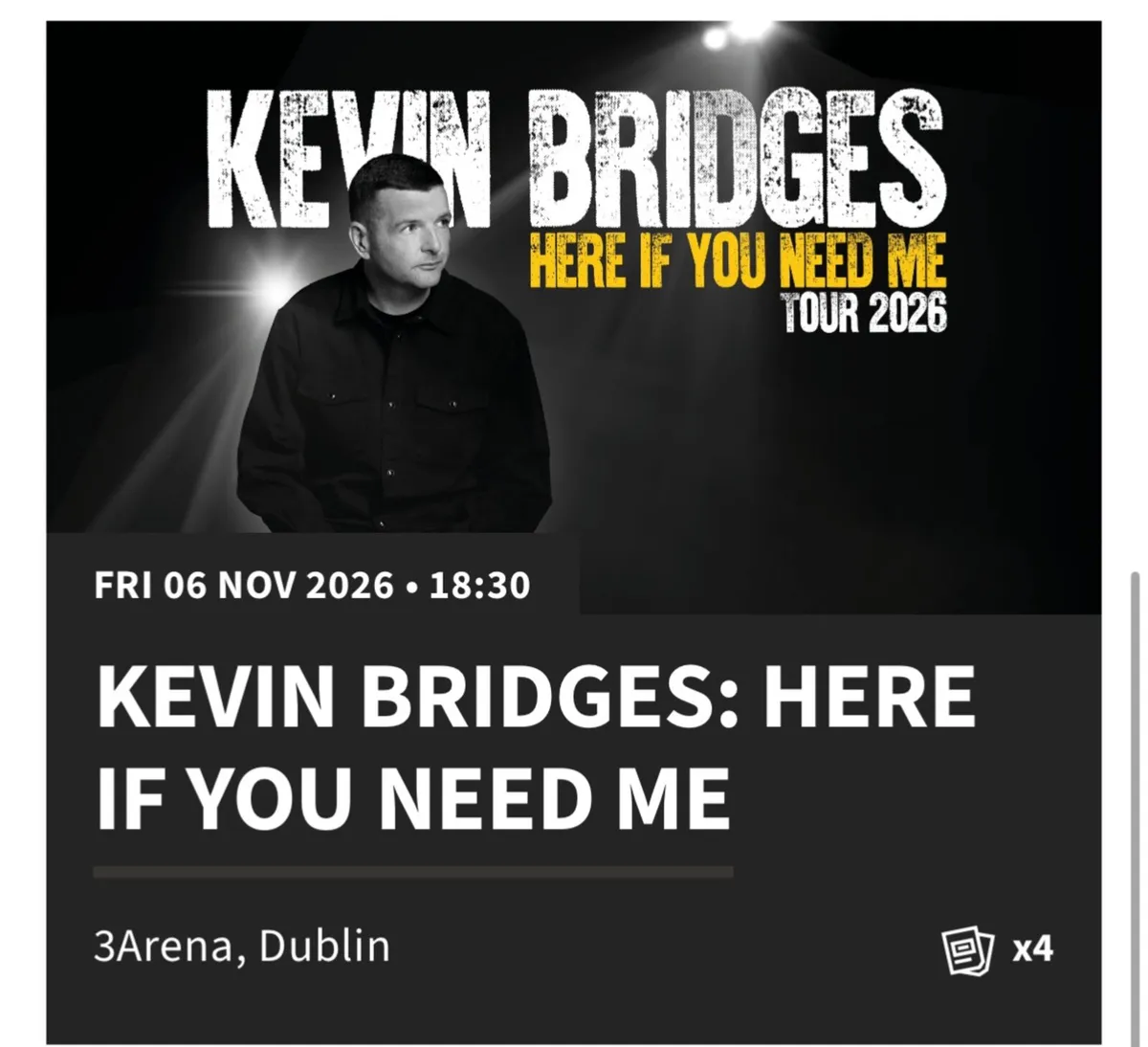 Kevin Bridges tickets