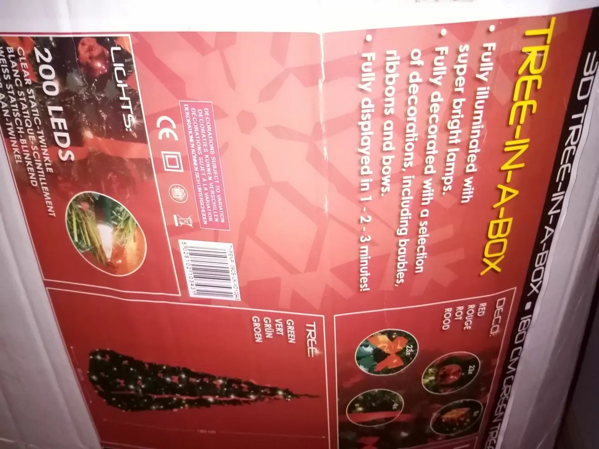 Pop up 6ft Christmas Tree - Image 3