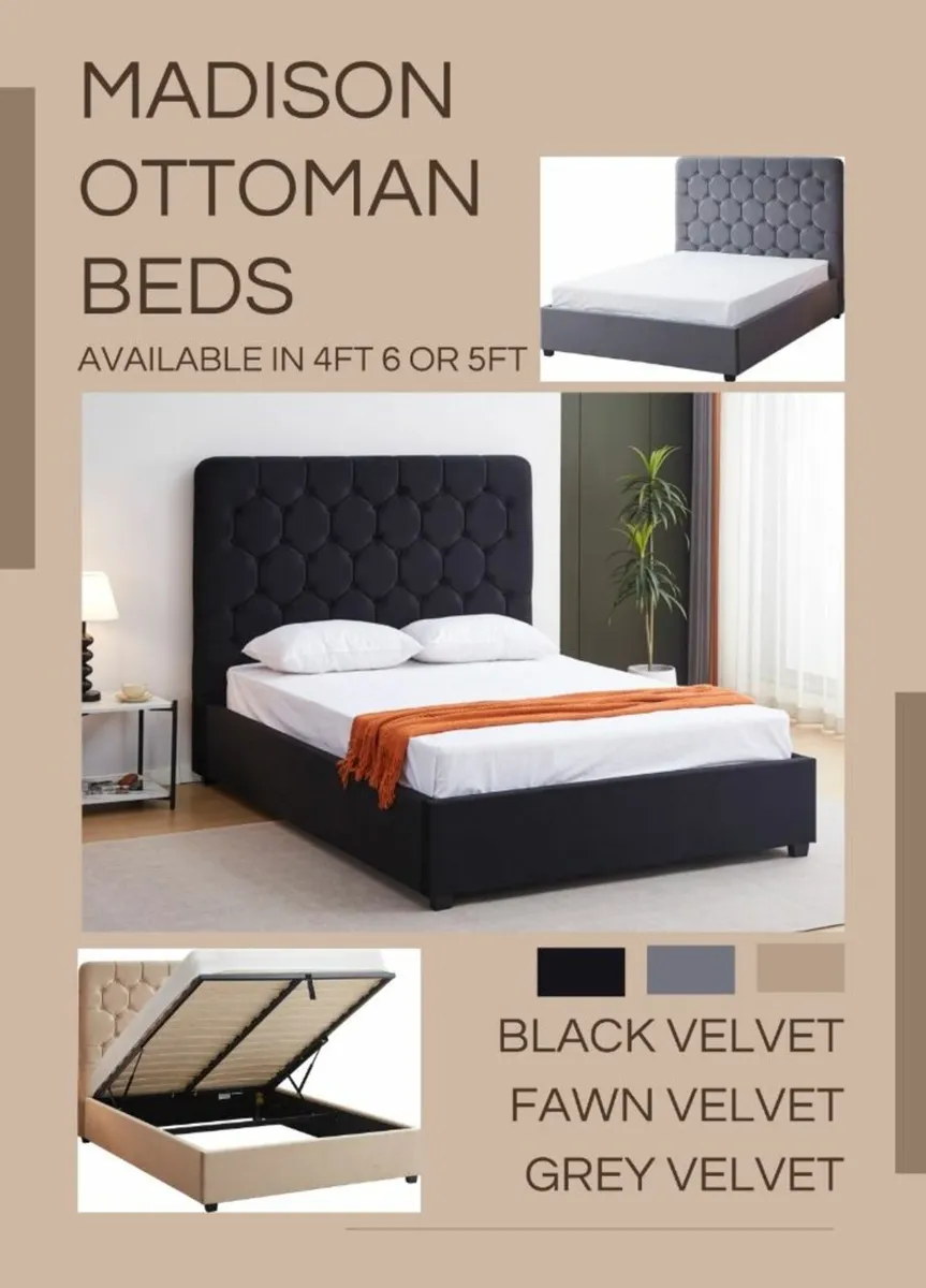 Madison Ottoman Beds – cash on delivery 🚚 - Image 2