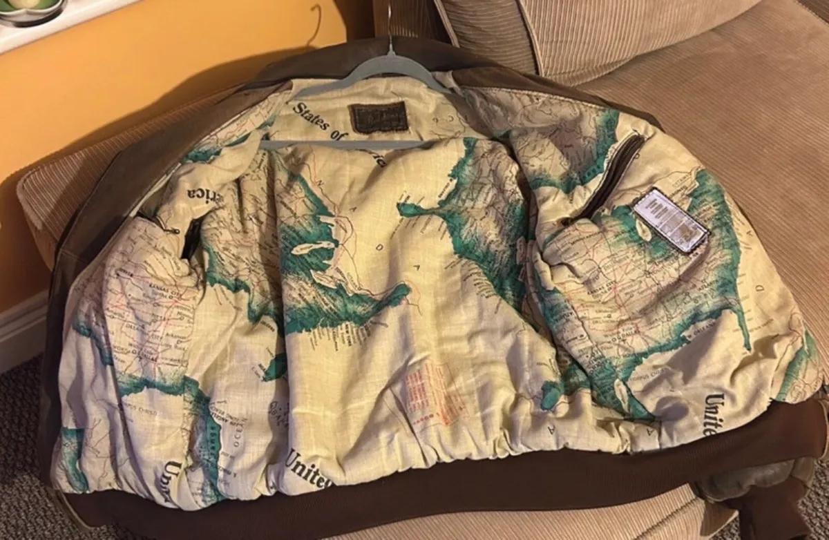 RedSkins Vintage Pilot Bomber Jacket - Image 2