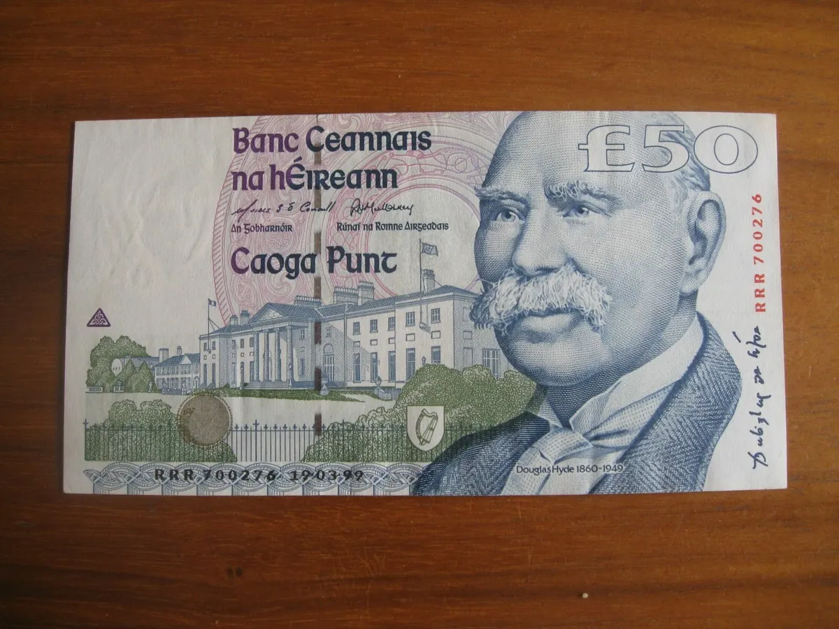 50 Pound C Series Replacement Note 300 Euros - Image 1