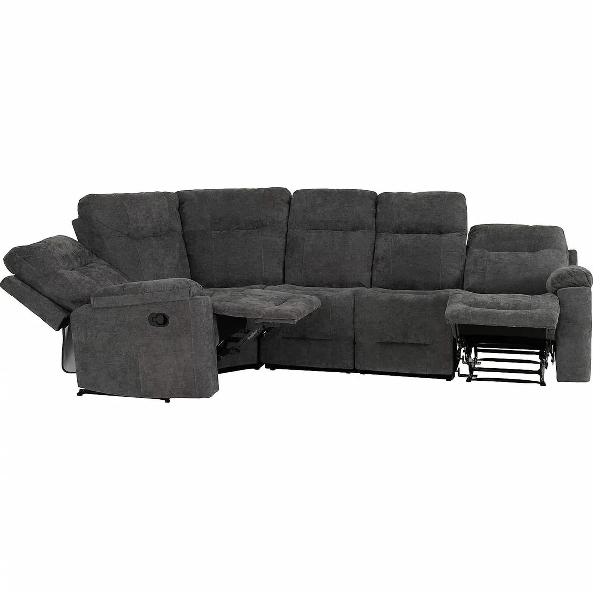 Brand new dark grey fabric sectional sofa ✨ - Image 1