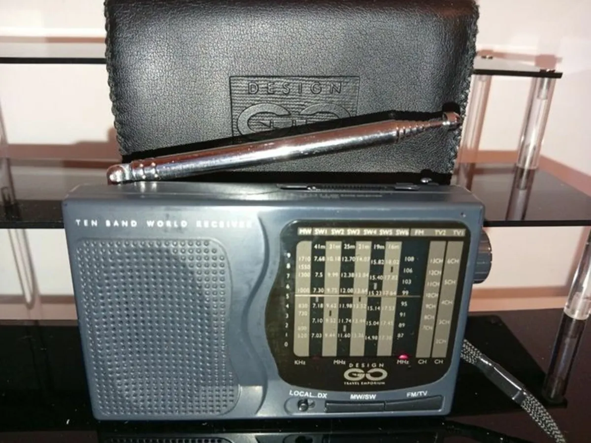 Design GO Travel Emporium Ten Band World Receiver - Image 1