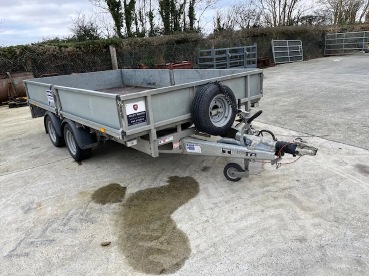 Ifor Williams Trailer 12ft x 6ft6" with Dropsides - Image 2