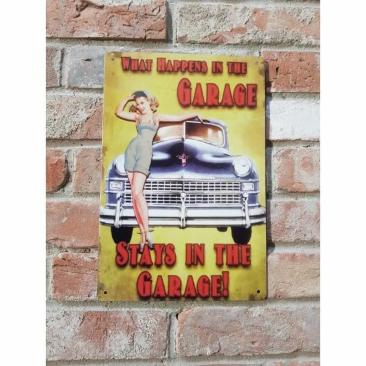 What Happens in the Garage – Small – HS103