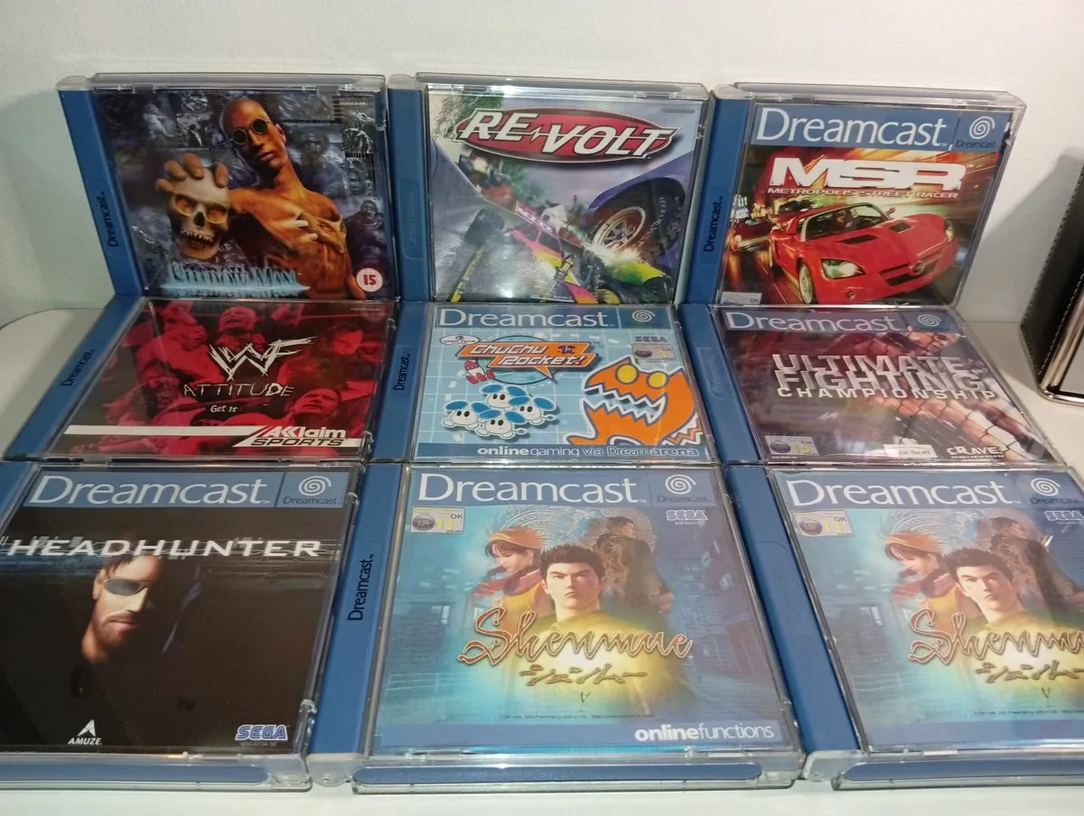Collection Of Sega Dreamcast Games Most In As New - Image 1