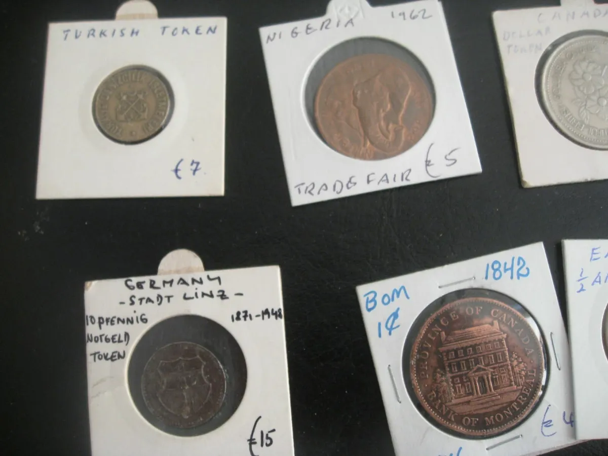 World Token Coins - Various Prices - Image 2