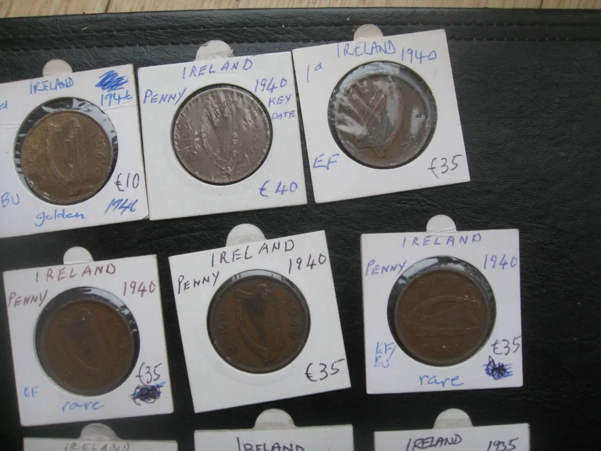 Irish Pennies - 1930s/40's - Various Prices - Image 3
