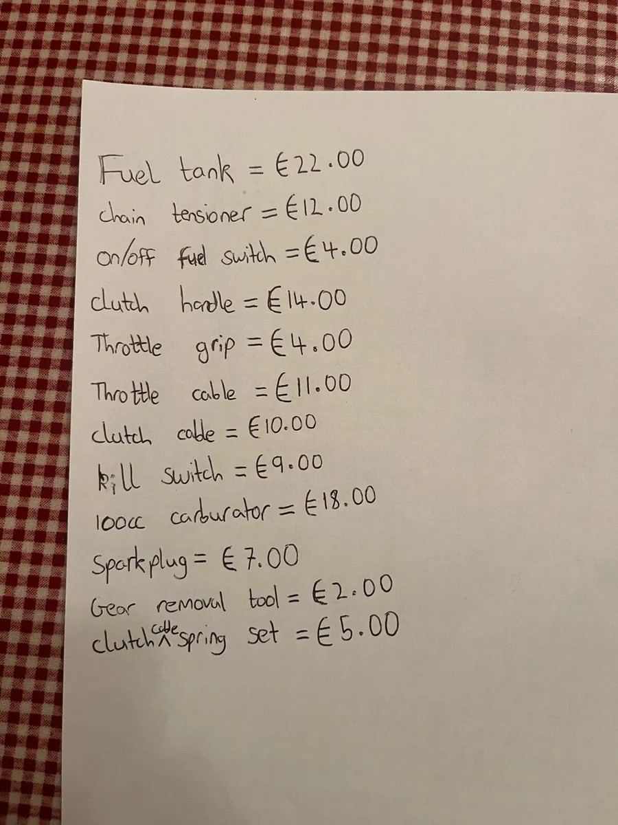 Engine bike parts!! Postage available🚨 - Image 1