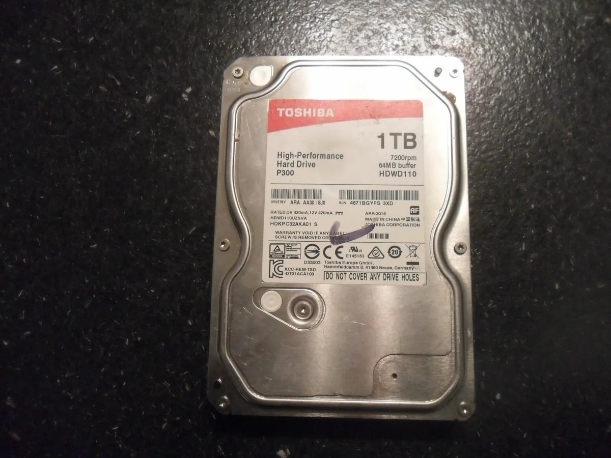 TOSHIBA Hdd 1 TB - Image 3