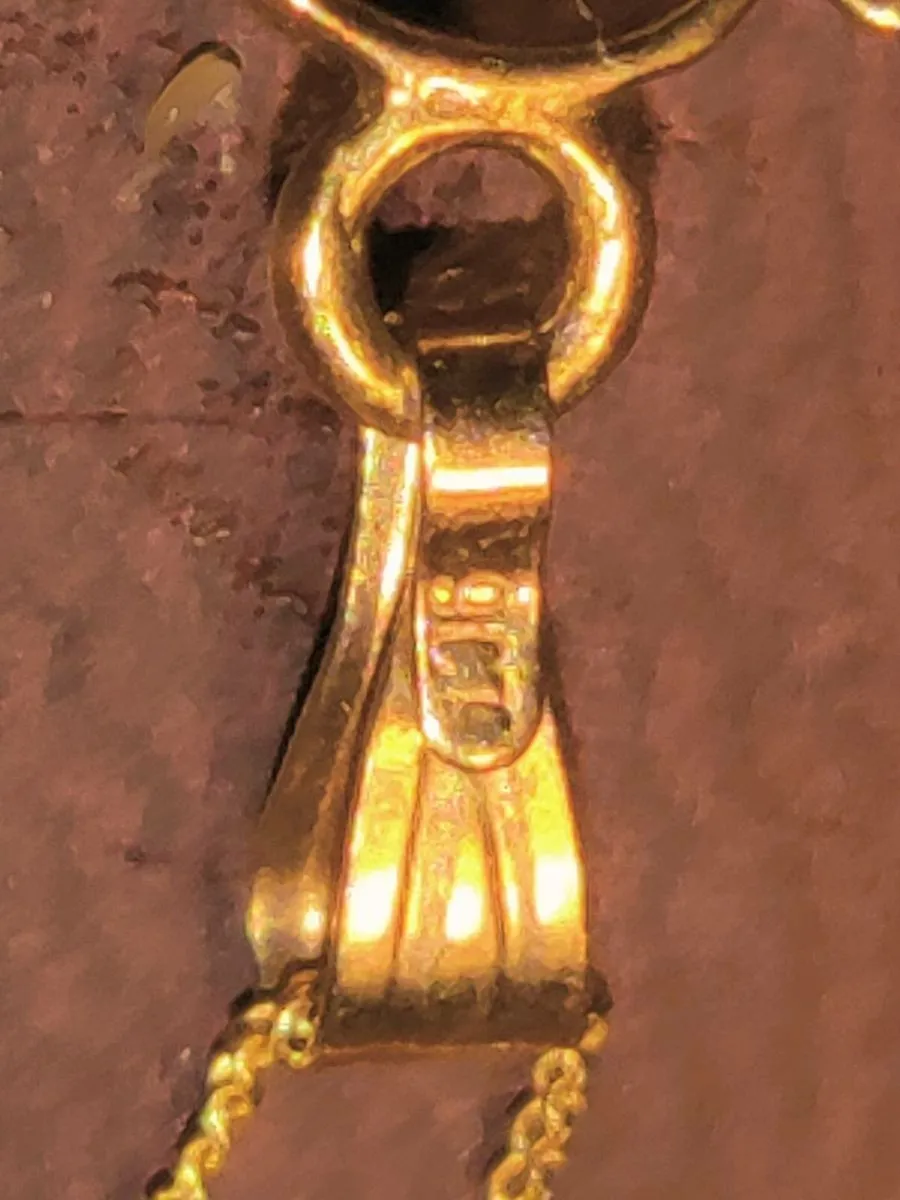 EDWARDIAN AMETHYST, 9CT Thick Gold 18"Necklace ! - Image 4