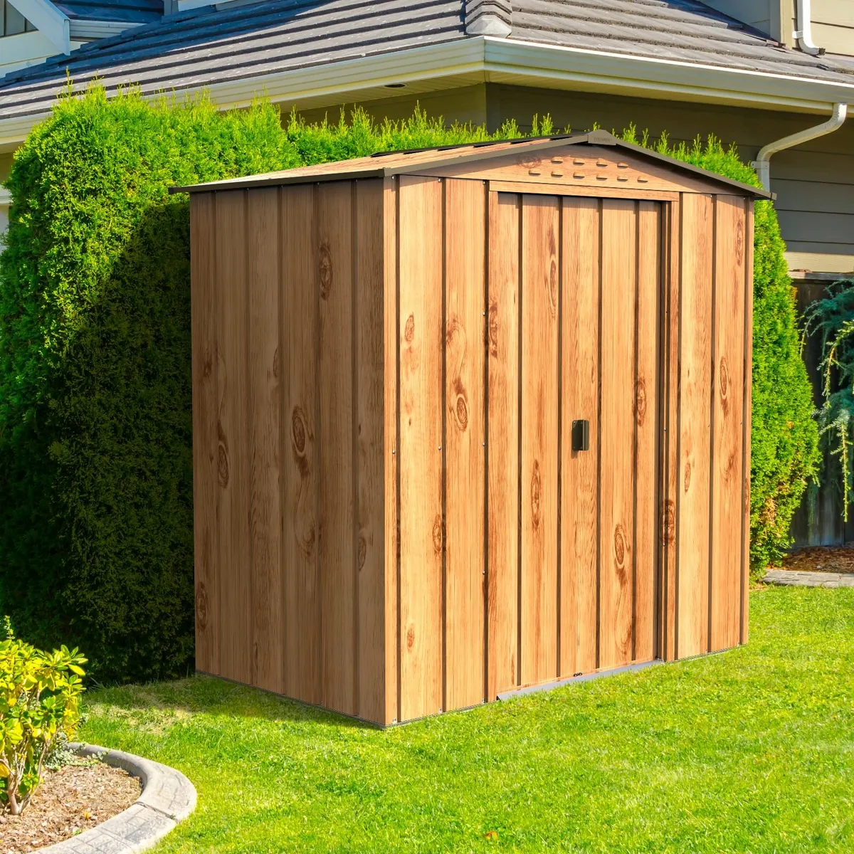 🏡 TOP Steel Garden Sheds – FREE Steel Floor Frame - Image 1