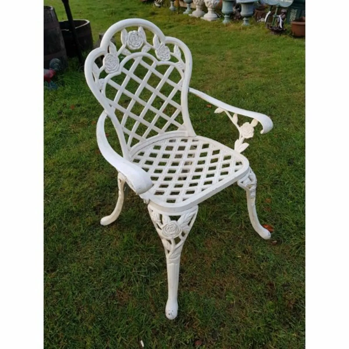 Cast Iron Chair – With Arms – Style H – H65 - Image 1