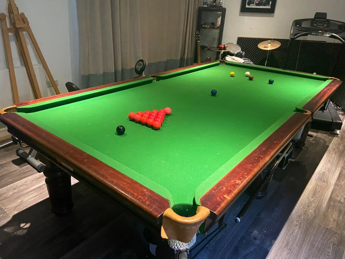 Snooker Table 9ft x 4.5ft - Image 1