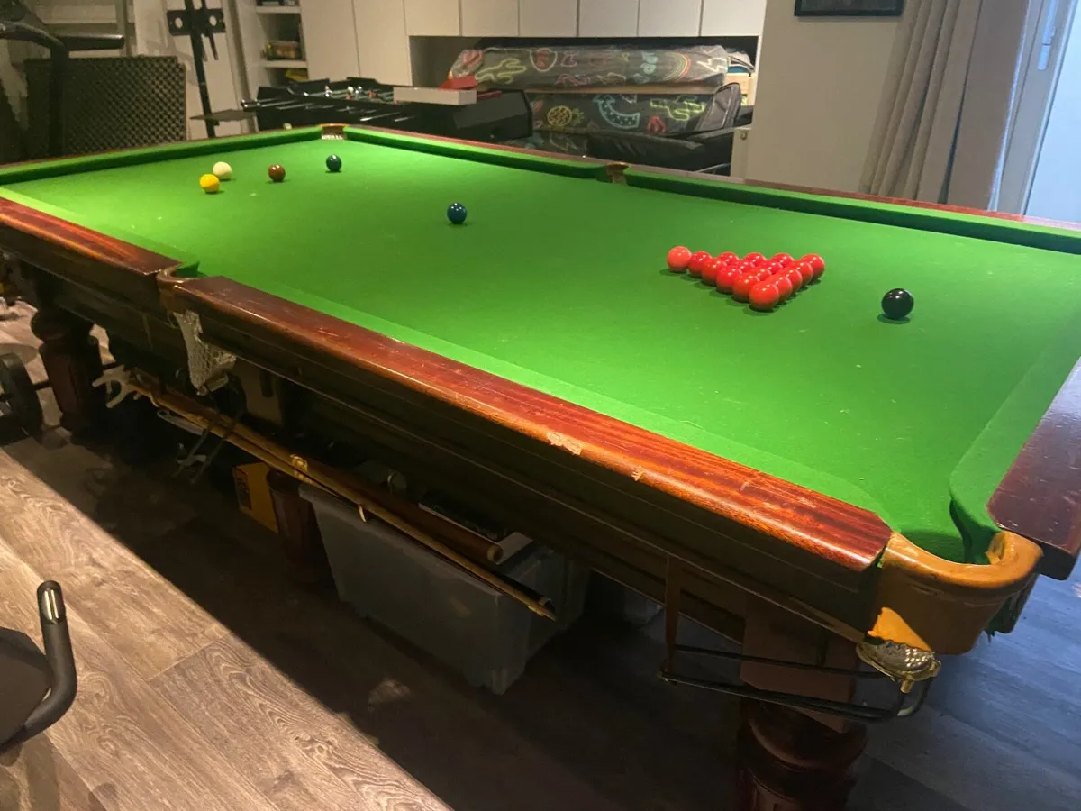 Snooker Table 9ft x 4.5ft - Image 2