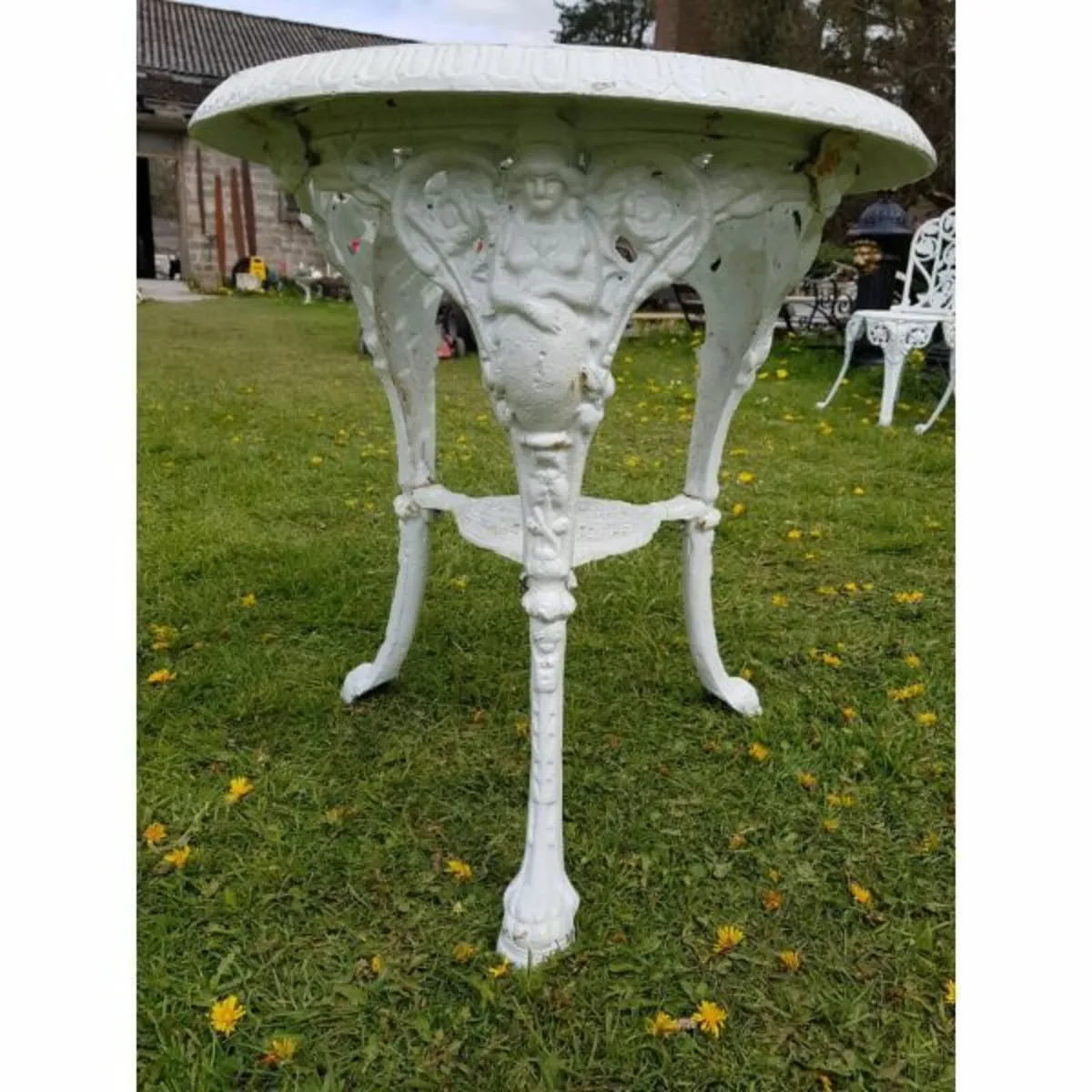 Cast Iron Table – Ornate – Style N - Image 2