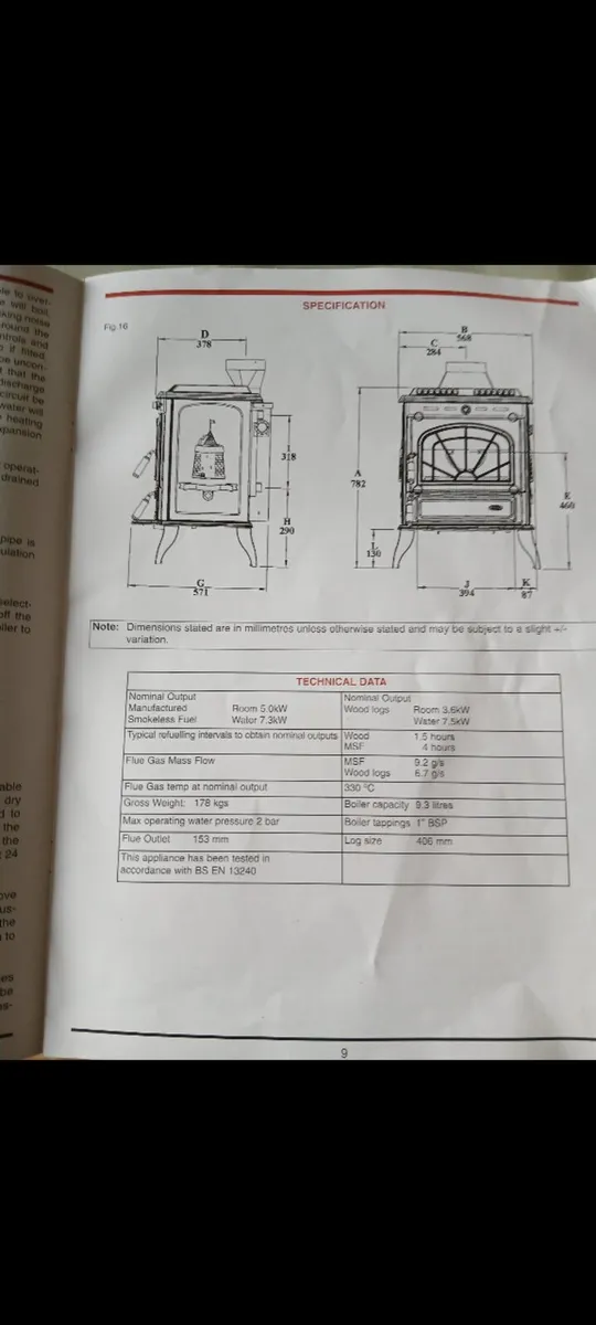 Stanley Erin stove - Image 3