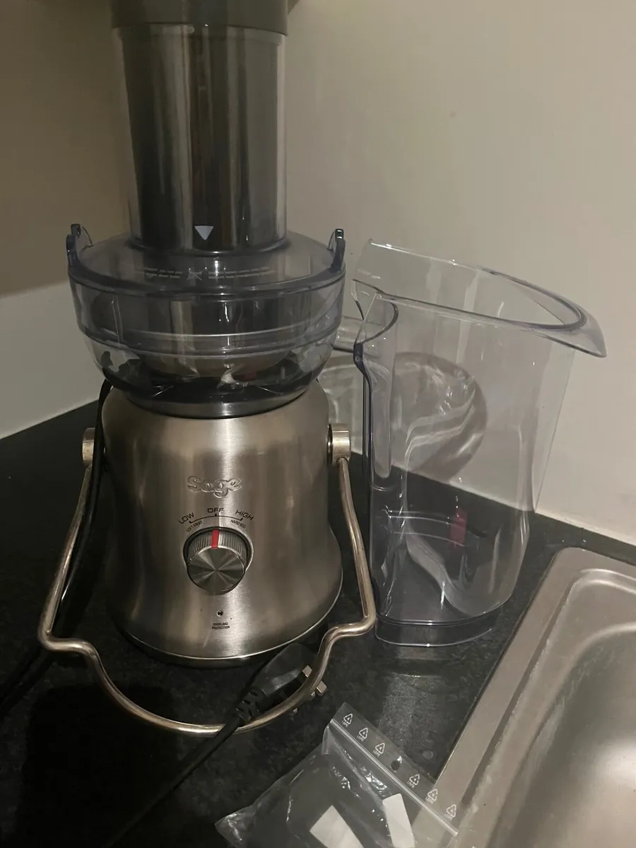 Sage The Nutri Juicer Cold Plus Juicer -  Steel - Image 1