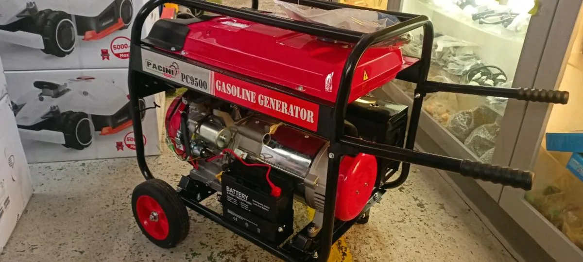 PETROL GENERATOR 9,5KVA PACCINI - Image 4