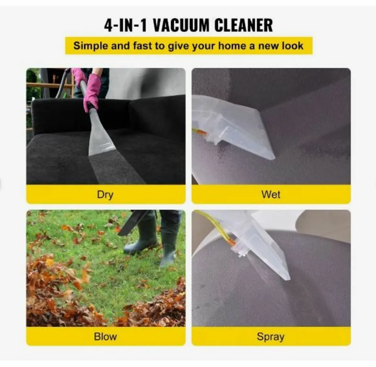 Wet Dry Vacuum Cleaner - Image 2