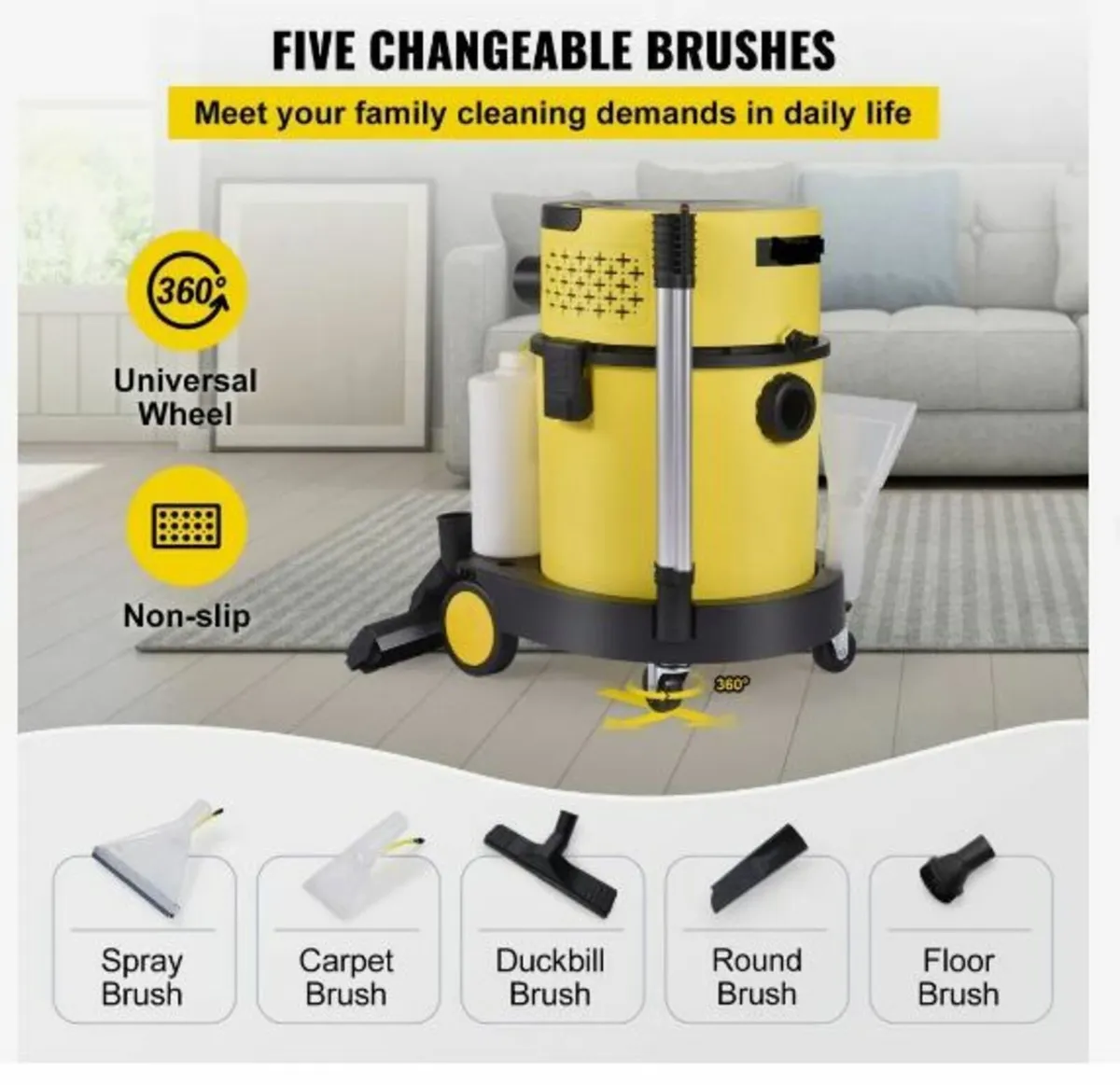 Wet Dry Vacuum Cleaner - Image 4