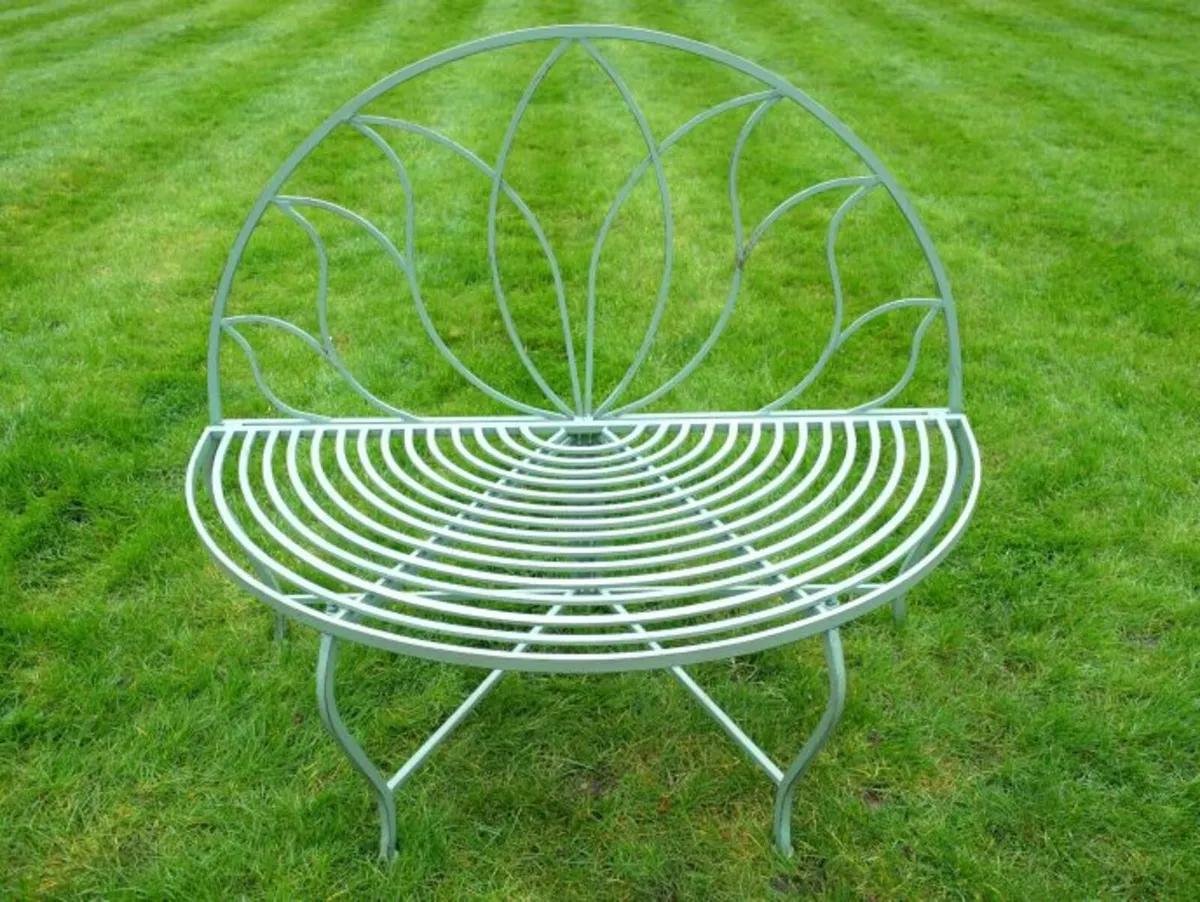 Levi Bench – Green-D9797 - Image 1