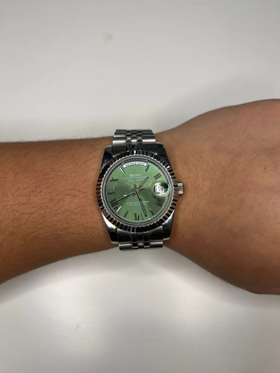 Seiko mod daydate watch - Image 1