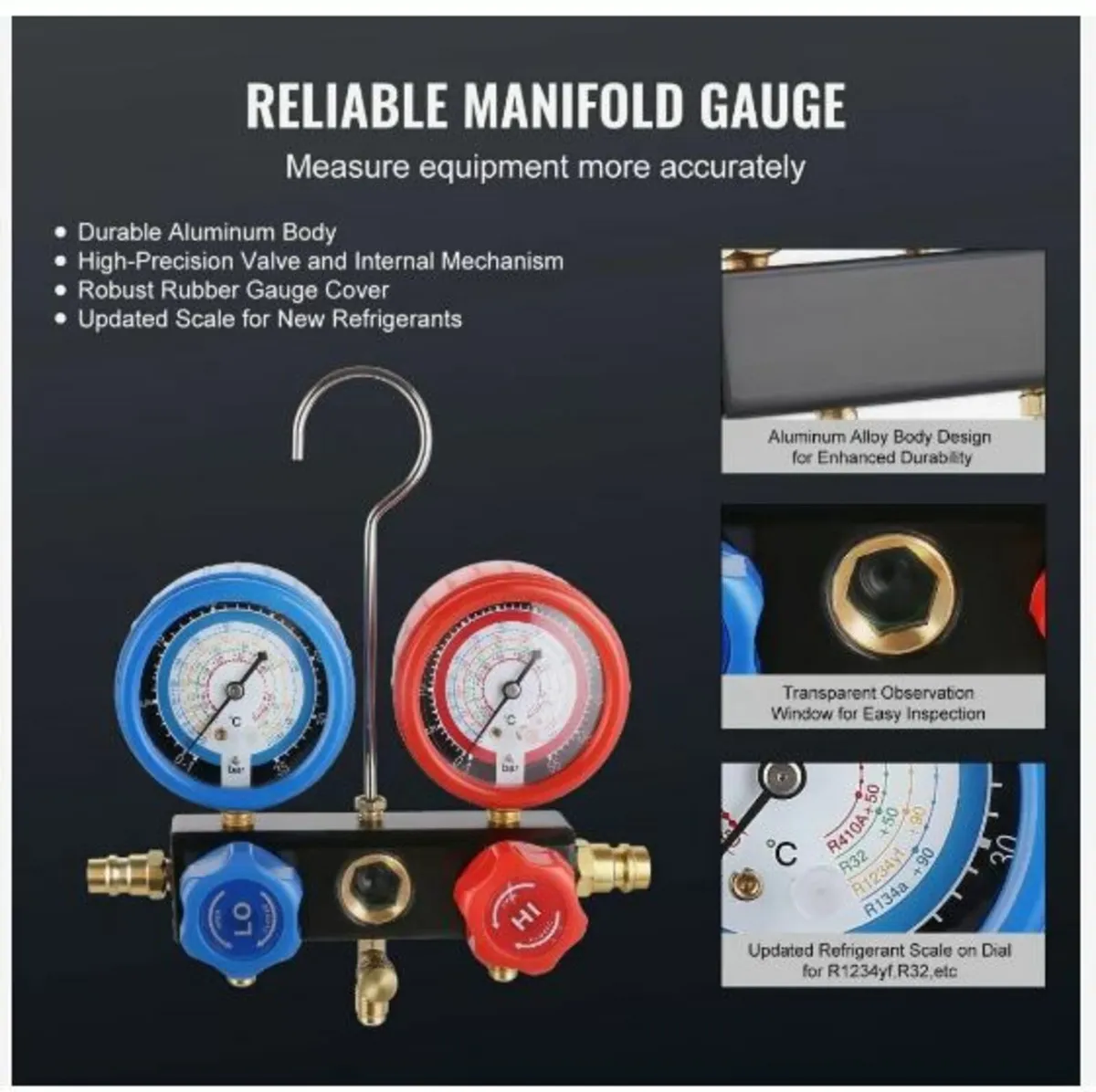 AC Vacuum Pump and Gauge Set - Image 4