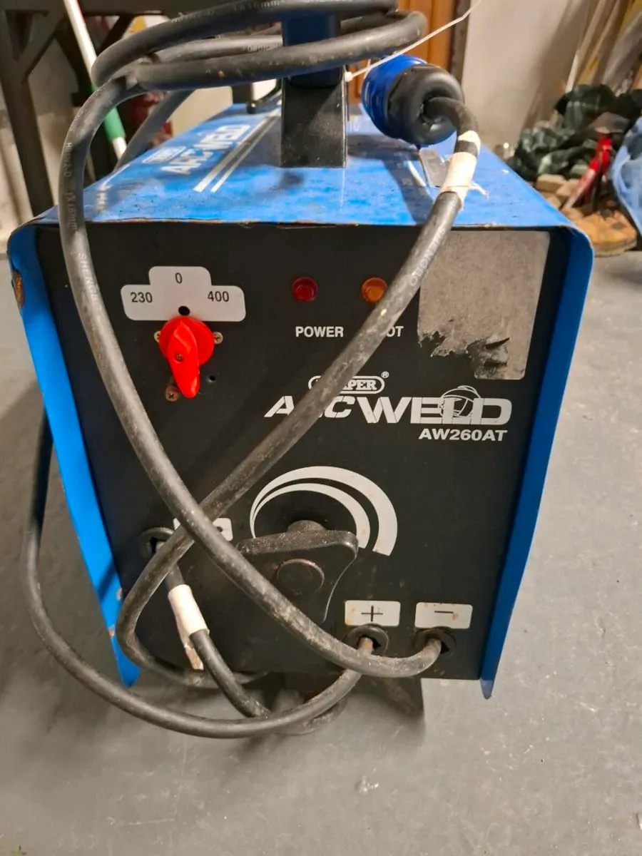 Draper 260 amp welder - Image 3