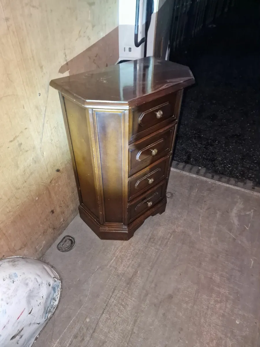 Mahogany chest of the - Image 1