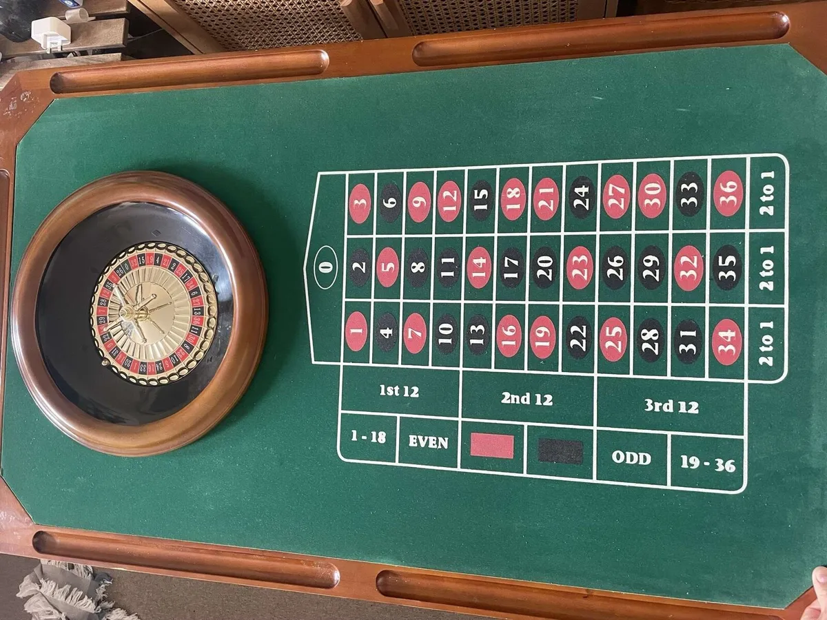 Coffee Poker Roulette Table - Image 2