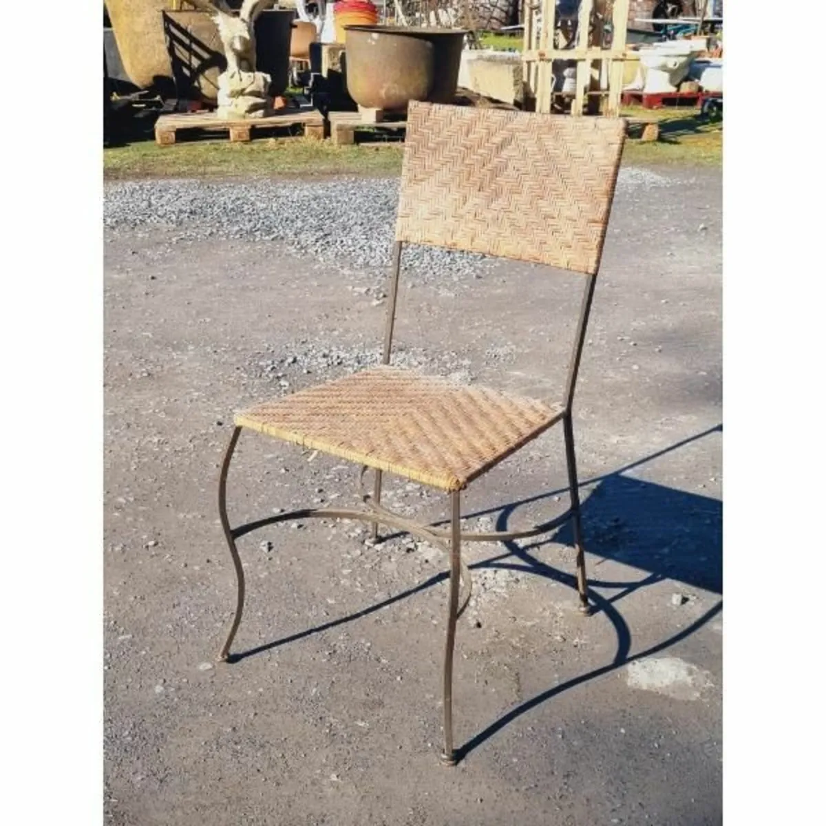 Set of 8 Wicker Chairs KAS737 - Image 3