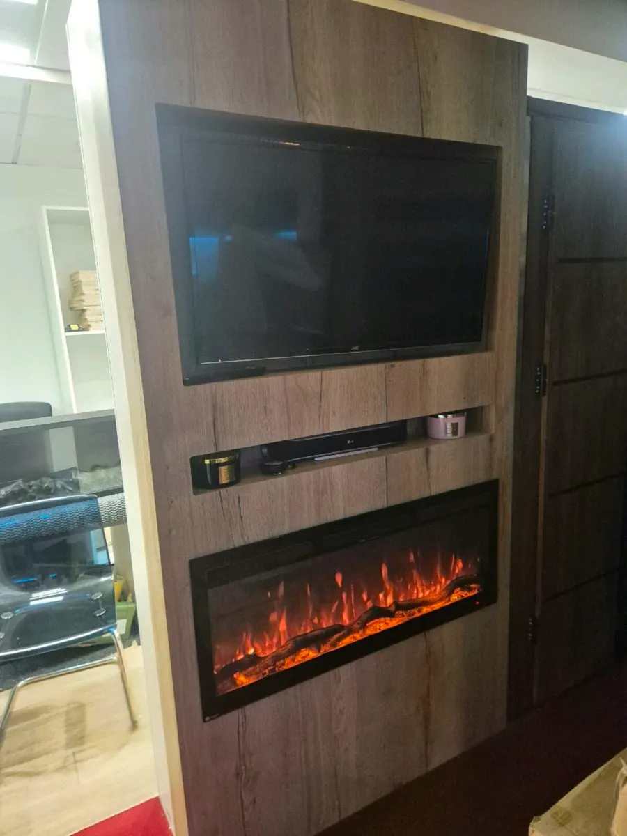Feature wall & fireplace,  display unit - Image 1