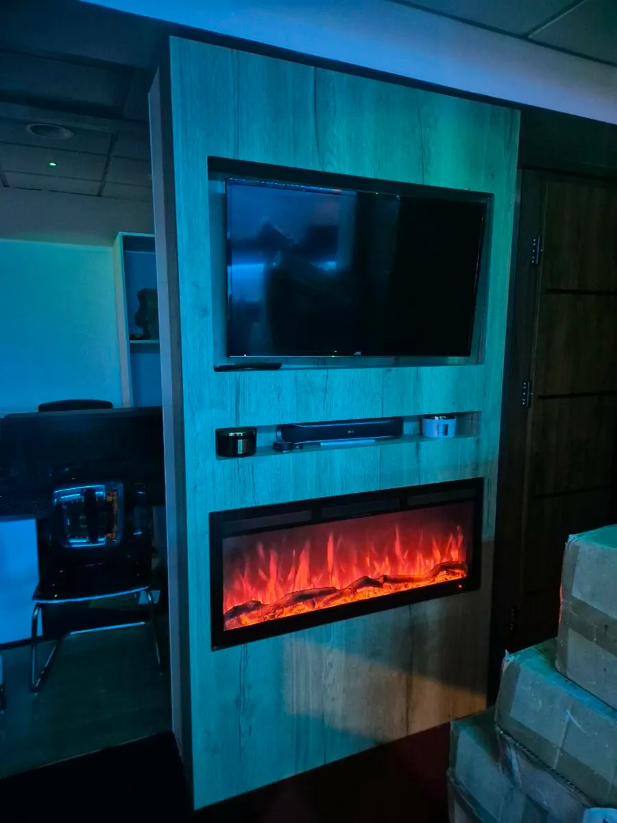 Feature wall & fireplace,  display unit - Image 4