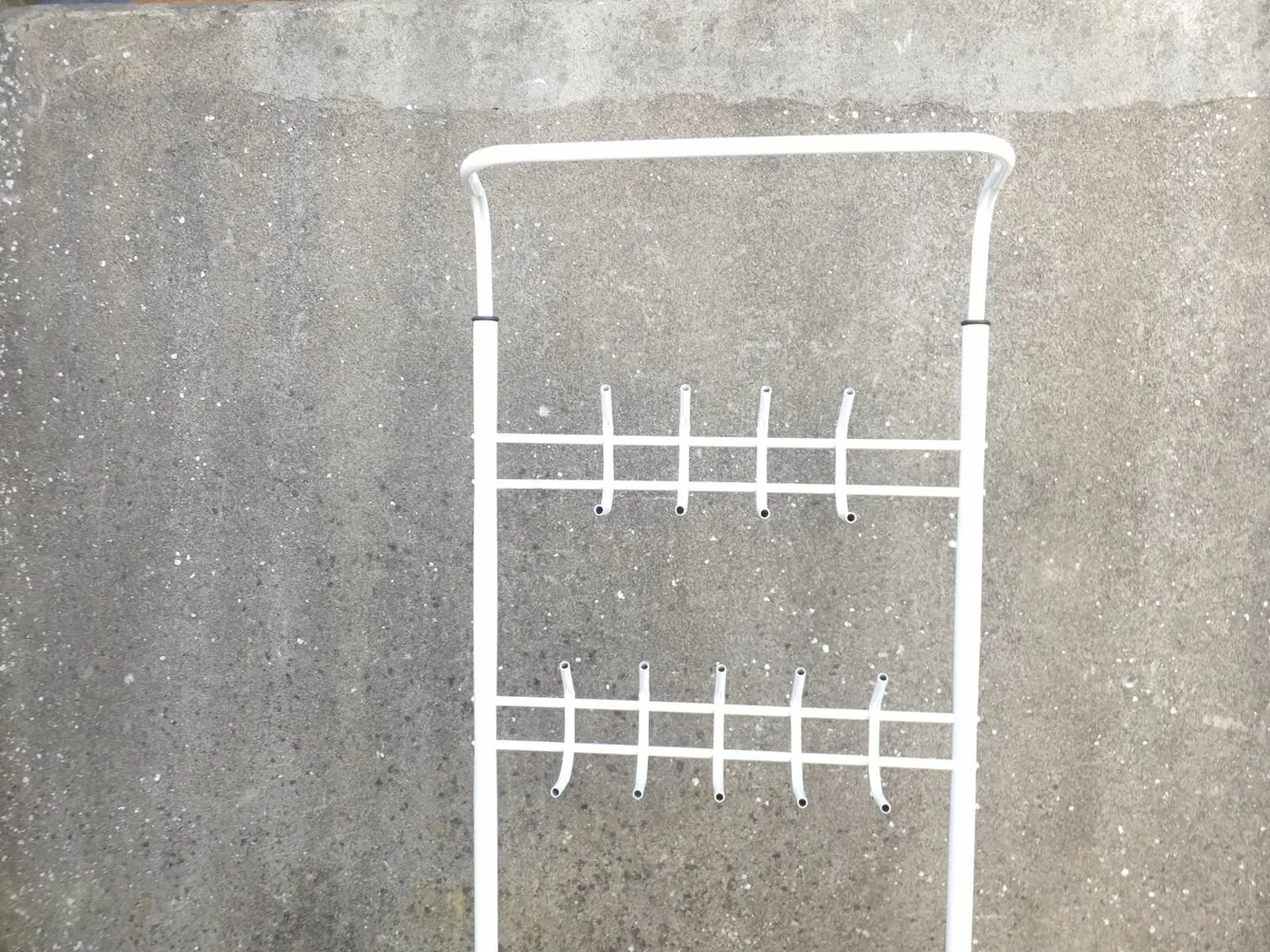 Coat rack stand and shoe rack - Image 4
