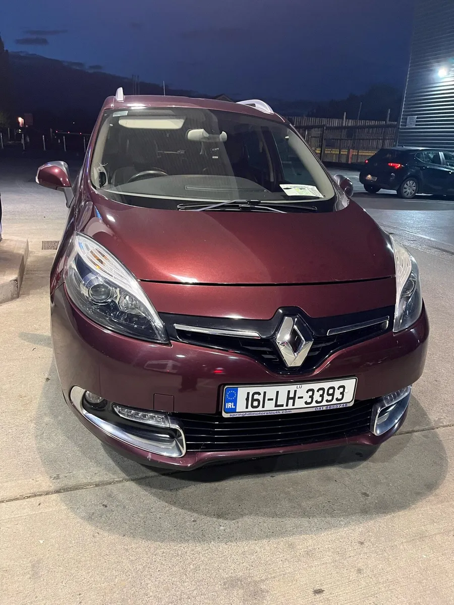 Renault grand scenic 7 seater 2016 - Image 1
