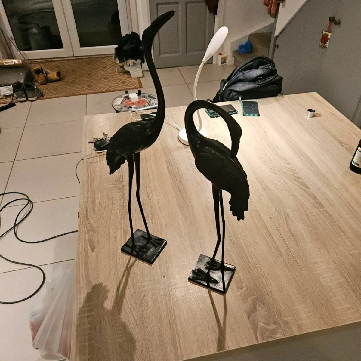 Bombay bronze cranes - Image 1