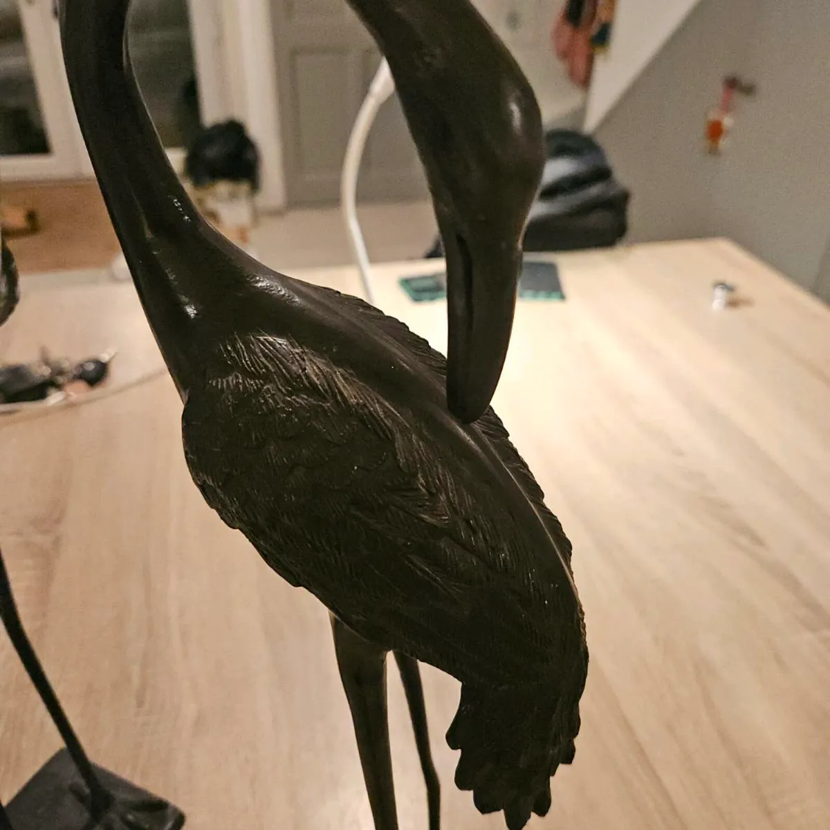 Bombay bronze cranes - Image 3