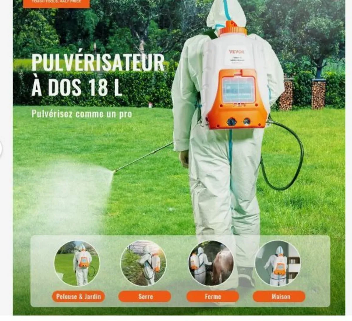 Battery Powered Backpack Sprayer - Image 2