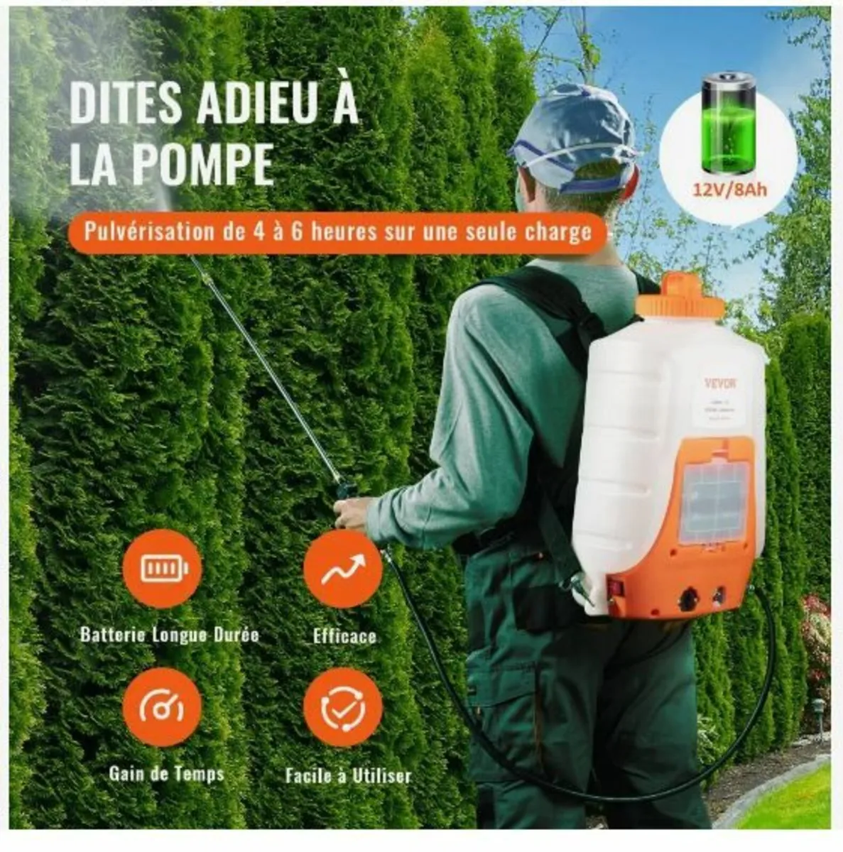 Battery Powered Backpack Sprayer - Image 3