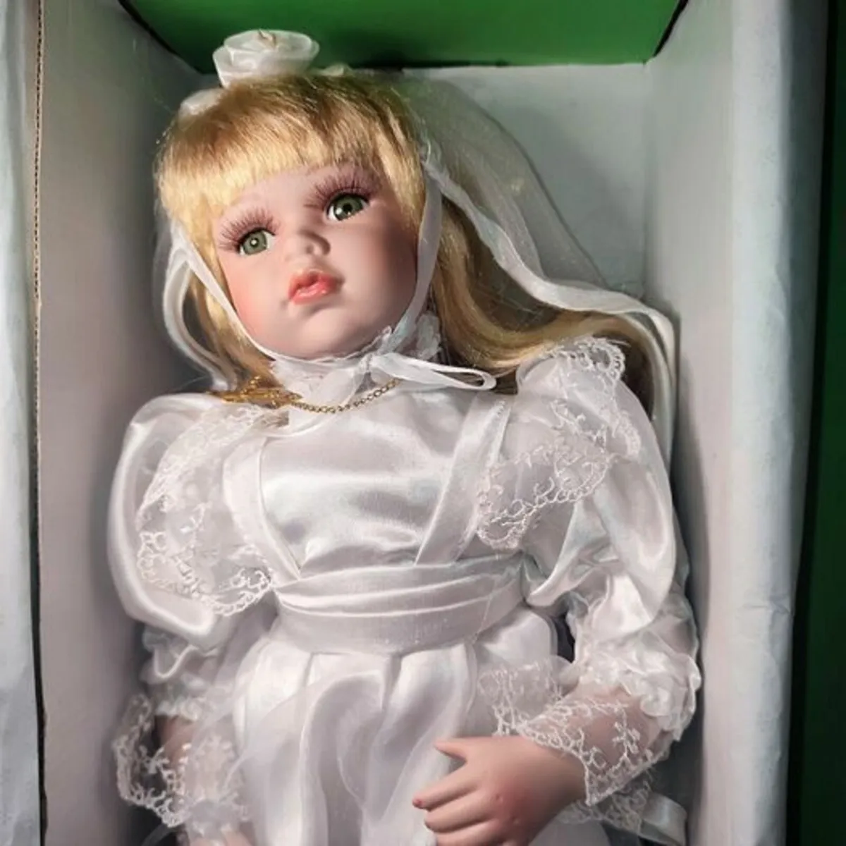 Grainne Porcelain Doll by Knockeen Gifts unused - Image 2