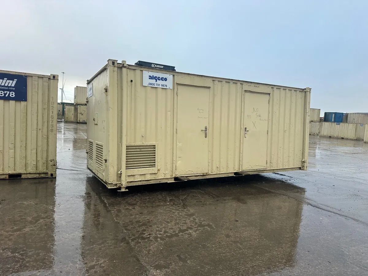 20ft welfare container with working generator - Image 1