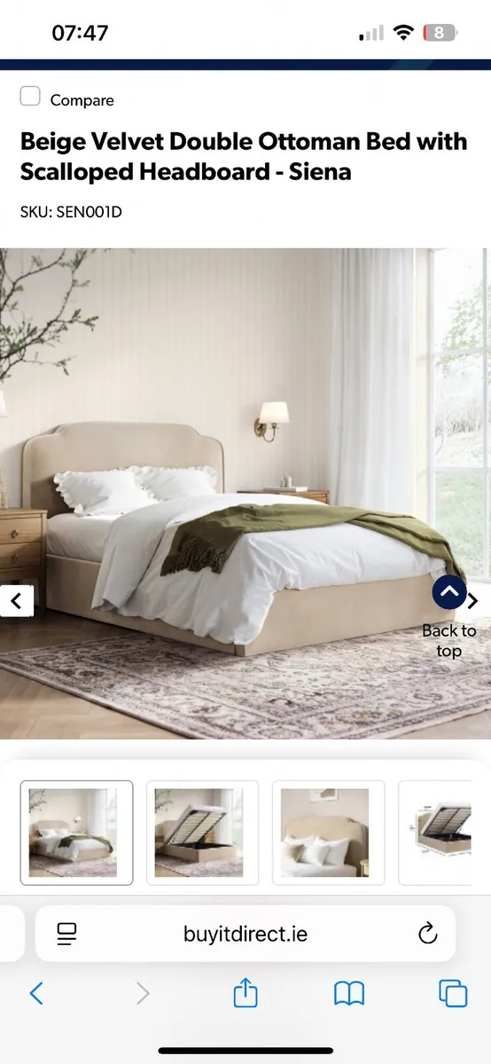 Ottoman Bed Double - Image 1