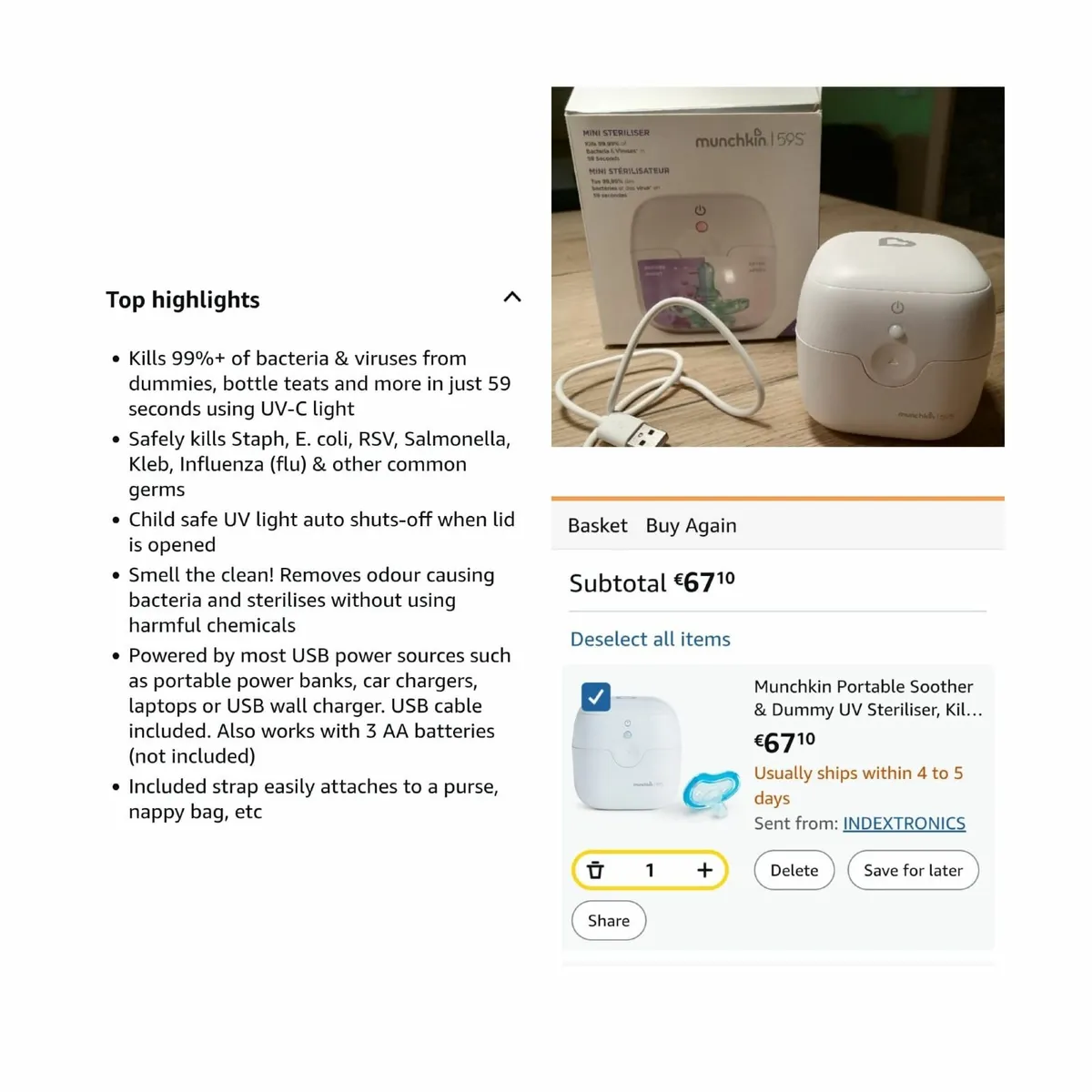 Baby equipment - Image 4