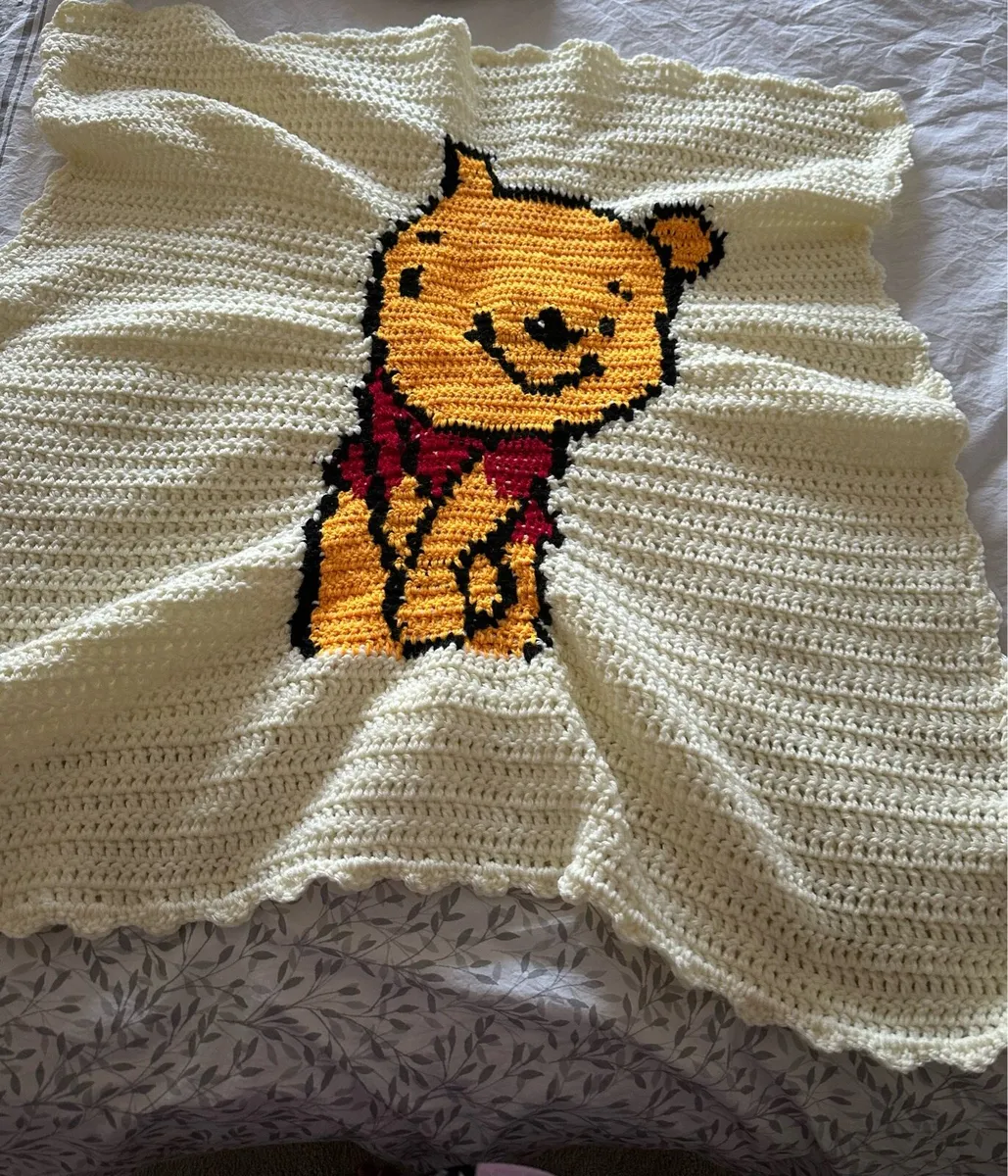 Handmade Crochet Baby blanket - Image 1