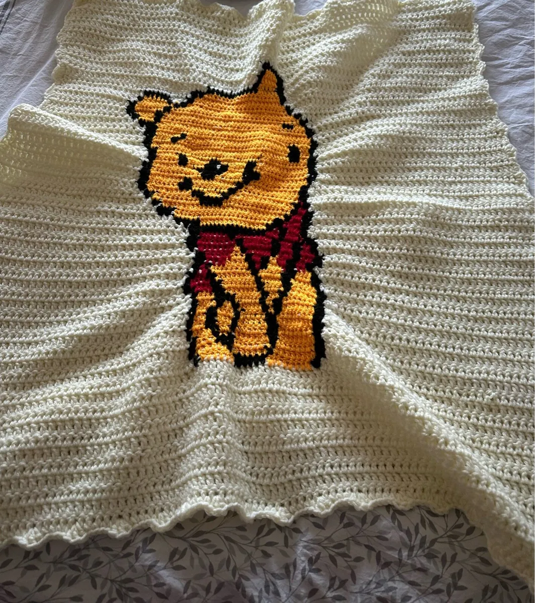 Handmade Crochet Baby blanket - Image 3