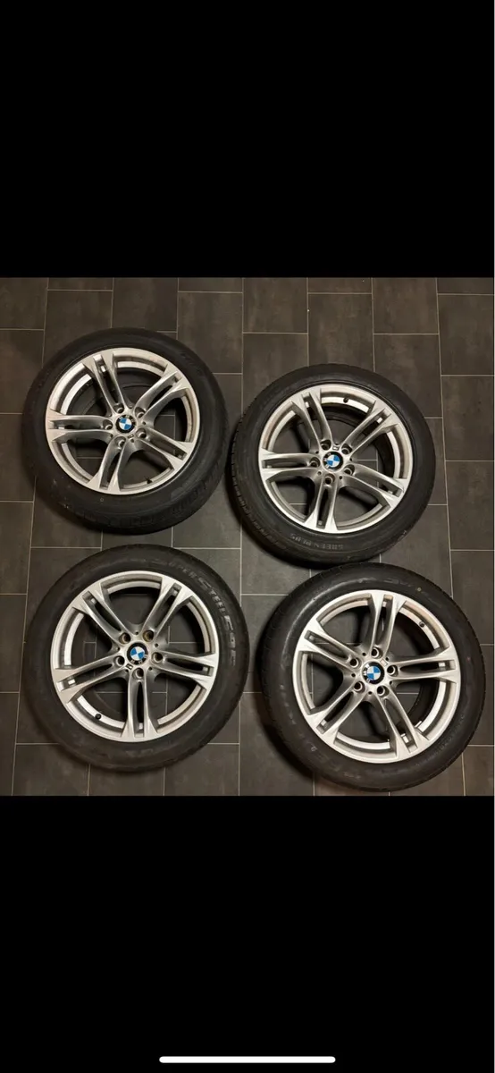 BMW msport alloys and tyres - Image 1