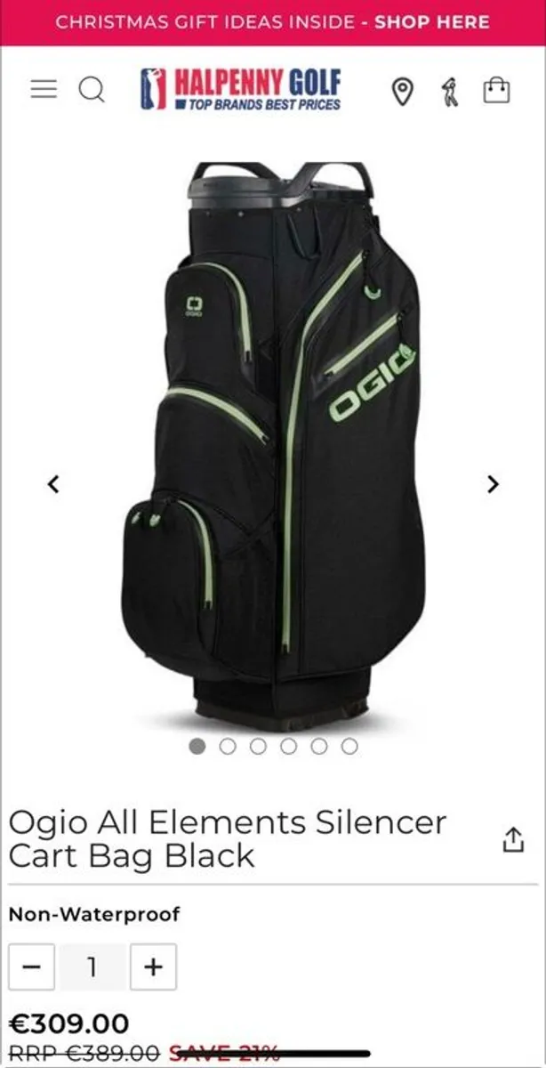 golf bag - Image 1